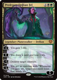 Professor Dellian Fel (PPSOS-214) - Promo Pack: Secrets of Strixhaven