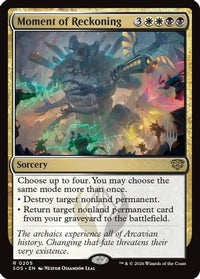Moment of Reckoning (PPSOS-205) - Promo Pack: Secrets of Strixhaven Foil