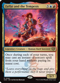 Zaffai and the Tempests (PPSOS-246) - Promo Pack: Secrets of Strixhaven Foil