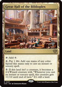 Great Hall of the Biblioplex (PPSOS-257) - Promo Pack: Secrets of Strixhaven