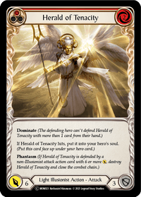 Herald of Tenacity (Red) [U-MON023] (Monarch Unlimited) Unlimited Normal - POKÉ JEUX