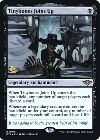 Tinybones Joins Up [Outlaws of Thunder Junction Prerelease Promos]