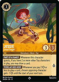 Jessie - Lively Cowgirl (20/204) - Wilds Unknown Holofoil