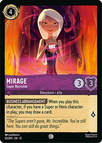 Mirage - Super Recruiter (53/204) - Wilds Unknown Cold Foil