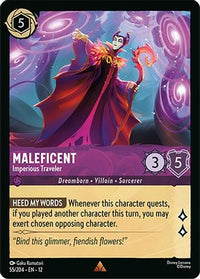 Maleficent - Imperious Traveler (55/204) - Wilds Unknown