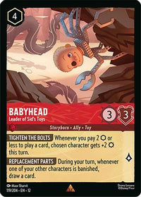 Babyhead - Leader of Sid's Toys (119/204) - Wilds Unknown Cold Foil