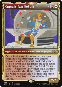 Nébuleuse du Capitaine Rex (Vitrine) [Unfinity] 