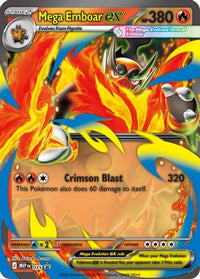 Mega Emboar ex (35/null) - ME Mega Evolution Promo Holofoil
