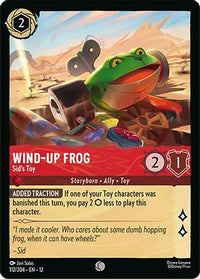 Wind-Up Frog - Sid's Toy (112/204) - Wilds Unknown Cold Foil