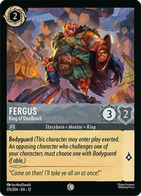 Fergus - King of DunBroch (175/204) - Wilds Unknown Cold Foil