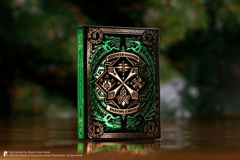 Monster Hunter Playing Cards - Collectors Edition Green (Pre-Order)