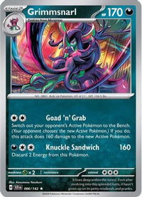 Grimmsnarl (Non-Holo) (96/142) - Deck Exclusives