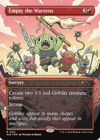 Empty the Warrens (SLD-2412) - Secret Lair Drop Series Foil