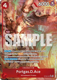 Portgas.D.Ace (007) (Parallel) (ST30-007) - Starter Deck EX: Luffy & Ace Foil