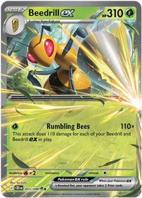 Beedrill ex (3/086)  - ME04 Chaos Rising Holofoil