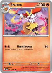 Braixen (12) - ME04 Chaos Rising