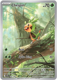 Chespin (87/086)  - ME04 Chaos Rising Holofoil