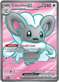 Cinccino ex (105/086)  - ME04 Chaos Rising Holofoil