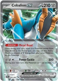 Cobalion ex (64/086)  - ME04 Chaos Rising Holofoil