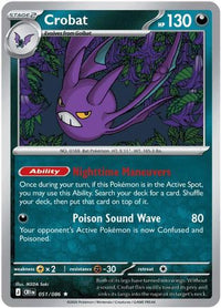 Crobat (51/086)  - ME04 Chaos Rising Reverse Holofoil
