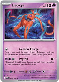 Deoxys (31/086)  - ME04 Chaos Rising