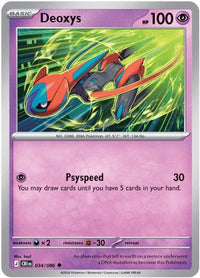 Deoxys (34/086)  - ME04 Chaos Rising