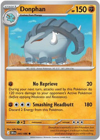 Donphan (45) - ME04 Chaos Rising Reverse Holofoil