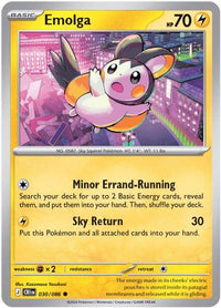 Emolga (30) - ME04 Chaos Rising Reverse Holofoil