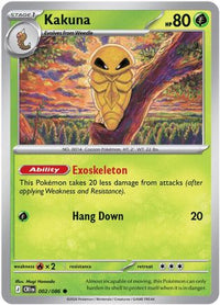 Kakuna (2) - ME04 Chaos Rising Reverse Holofoil