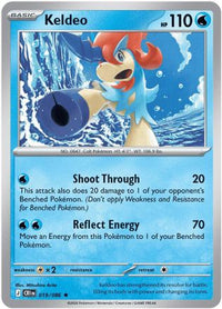 Keldeo (19) - ME04 Chaos Rising Reverse Holofoil