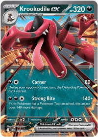 Krookodile ex (55) - ME04 Chaos Rising Holofoil
