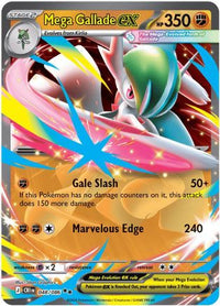 Mega Gallade ex (48) - ME04 Chaos Rising Holofoil