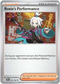 Roxie's Performance (81/086)  - ME04 Chaos Rising