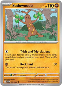 Sudowoodo (43) - ME04 Chaos Rising