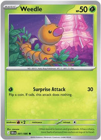 Weedle (1) - ME04 Chaos Rising Reverse Holofoil
