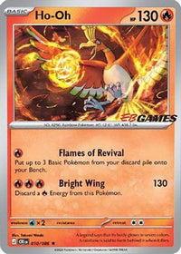 Ho-Oh (EB Games Exclusive) (10/086)  - Miscellaneous Cards & Products Holofoil