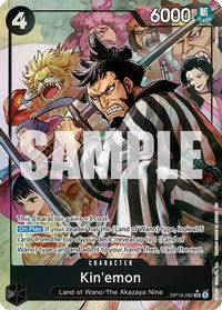 Kin'emon (Alternate Art) (OP16-082) - The Time of Battle Foil