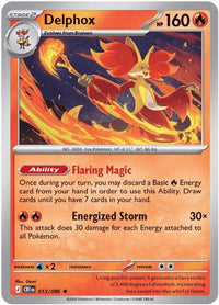 Delphox (Non-Holo) (13/086)  - Deck Exclusives