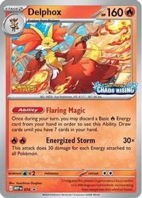Delphox [Staff] (74) - ME Mega Evolution Promo Holofoil
