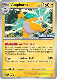 Ampharos [Staff] (075 - ME Mega Evolution Promo Holofoil
