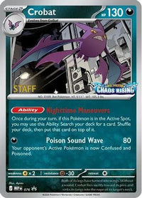 Crobat [Staff] (76) - ME Mega Evolution Promo Holofoil