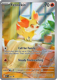 Fennekin (Pokemon Center Exclusive) (80/null) - ME Mega Evolution Promo Holofoil