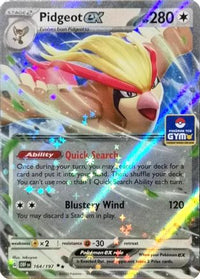 Pidgeot ex (164/197)  - Miscellaneous Cards & Products Holofoil