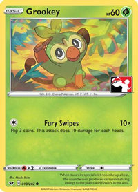 Grookey (Library Exclusive) (11) - Miscellaneous Cards & Products Reverse Holofoil