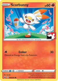 Scorbunny (Library Exclusive) (31) - Miscellaneous Cards & Products Reverse Holofoil