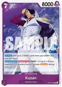 Kuzan (OP16-063) - The Time of Battle Foil