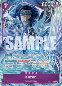 Kuzan (Alternate Art) (OP16-063) - The Time of Battle Foil