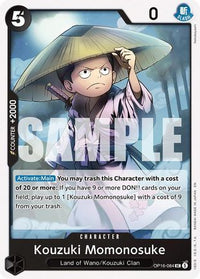 Kouzuki Momonosuke (084) (OP16-084) - The Time of Battle
