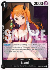 Nami (OP16-091) - The Time of Battle Foil