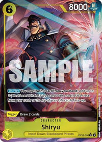 Shiryu (Full Art) (OP16-108) - The Time of Battle Foil